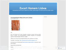 Tablet Screenshot of escorthomemlisboa.wordpress.com
