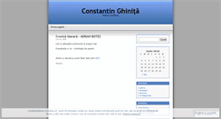 Desktop Screenshot of ghinita.wordpress.com
