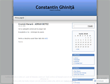 Tablet Screenshot of ghinita.wordpress.com