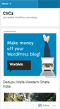 Mobile Screenshot of clicz.wordpress.com