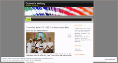 Desktop Screenshot of dosewa.wordpress.com