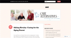 Desktop Screenshot of carealternativesnc.wordpress.com