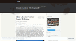 Desktop Screenshot of blackstallionphotography.wordpress.com