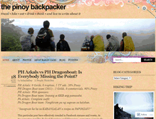 Tablet Screenshot of buhaylakbay.wordpress.com