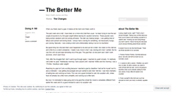 Desktop Screenshot of megsgettinghealthy.wordpress.com