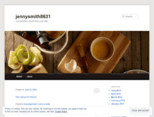 Tablet Screenshot of jennysmith8631.wordpress.com