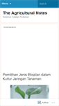 Mobile Screenshot of agriculturalnotes.wordpress.com
