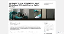 Desktop Screenshot of casosclinicosdecirugiabucal.wordpress.com