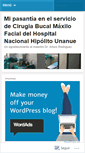 Mobile Screenshot of casosclinicosdecirugiabucal.wordpress.com