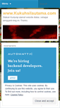 Mobile Screenshot of kukuhsilautama.wordpress.com