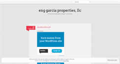 Desktop Screenshot of enggarcia.wordpress.com