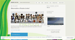 Desktop Screenshot of premiosavatar.wordpress.com