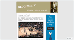 Desktop Screenshot of blogjammin.wordpress.com