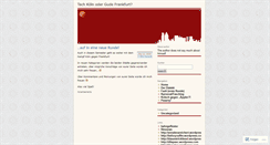 Desktop Screenshot of coloniavsfraenkfurt.wordpress.com