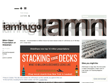 Tablet Screenshot of iamhugo.wordpress.com