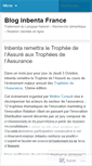 Mobile Screenshot of inbentarecherchesemantique.wordpress.com