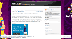 Desktop Screenshot of euro2012live.wordpress.com