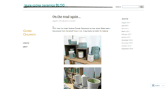 Desktop Screenshot of cookeceramics.wordpress.com
