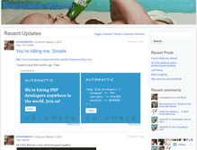 Tablet Screenshot of beerblaster.wordpress.com