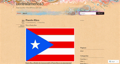 Desktop Screenshot of centralamerica3.wordpress.com