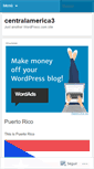 Mobile Screenshot of centralamerica3.wordpress.com