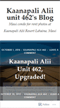 Mobile Screenshot of kaanapalialii462.wordpress.com