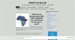 Desktop Screenshot of faastfunrun.wordpress.com