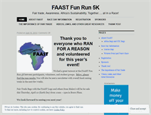 Tablet Screenshot of faastfunrun.wordpress.com
