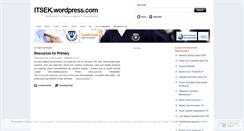 Desktop Screenshot of itsek.wordpress.com