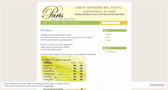Desktop Screenshot of parisspa.wordpress.com