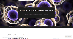 Desktop Screenshot of maticnecelice.wordpress.com