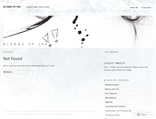 Tablet Screenshot of blobbsofink.wordpress.com