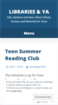Mobile Screenshot of libraryya.wordpress.com