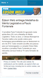 Mobile Screenshot of edsonmelopsdb.wordpress.com