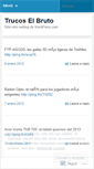 Mobile Screenshot of juegoelbruto.wordpress.com