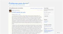 Desktop Screenshot of comodormirmejor.wordpress.com
