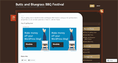 Desktop Screenshot of buttsandbluegrassbbqfestival.wordpress.com