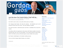 Tablet Screenshot of gordongabs.wordpress.com