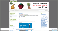 Desktop Screenshot of nickskitchen.wordpress.com