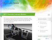 Tablet Screenshot of chreviewcars.wordpress.com