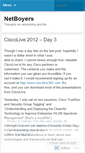Mobile Screenshot of netboyers.wordpress.com