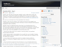 Tablet Screenshot of netboyers.wordpress.com