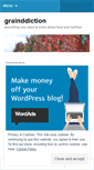 Mobile Screenshot of grainddiction.wordpress.com