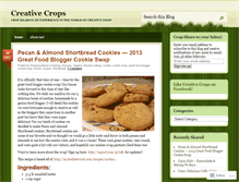 Tablet Screenshot of creativecrops.wordpress.com