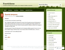 Tablet Screenshot of fuoriclasseblog.wordpress.com
