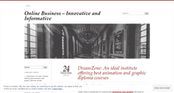 Desktop Screenshot of onlinebusinessclick.wordpress.com