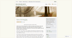 Desktop Screenshot of billybarnabus.wordpress.com