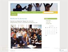 Tablet Screenshot of interkultitagung.wordpress.com