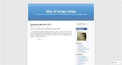 Desktop Screenshot of amaniman.wordpress.com