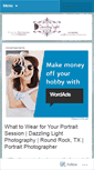 Mobile Screenshot of dazzlinglightphotography.wordpress.com
